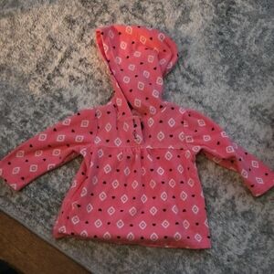 Child of Mine Pink Diamond Pattern Hoodie